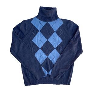 Pendleton Sweater Womens  Gray Merino Wool Turtle Neck Pullover Size Small